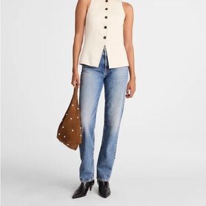 NWT Madewell longline jeans - Atlin wash